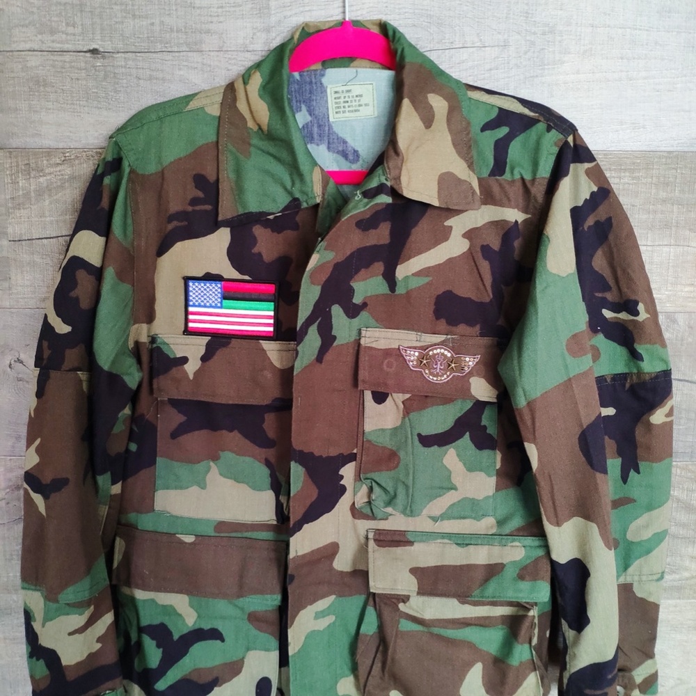 Military Jacket Rasta Baby Camo Jacket 🔥🔥🔥 - Picture 2 of 4